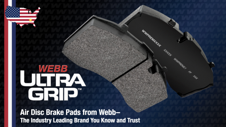 Webb Introduces UltraGrip Brake Pad Series